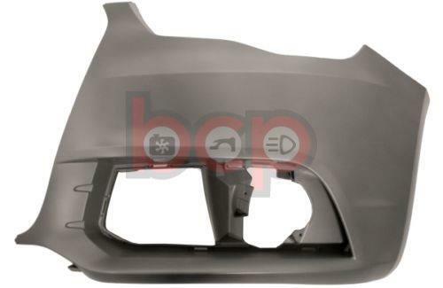 AUDI A1 2010 - 2015 FRONT BUMPER END PRIMED WITHOUT HEADLIGHT WASH LEFT