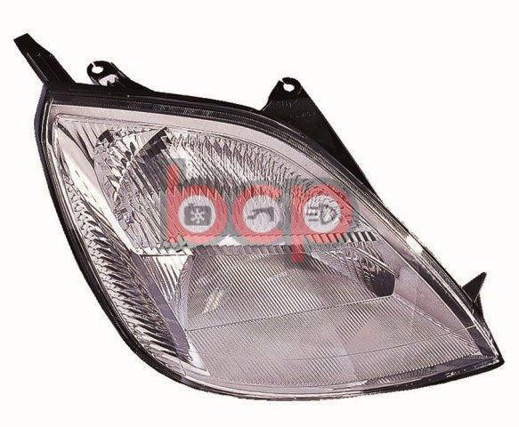 Ford Fiesta MK6 2002-2005 Chrome Halogen Headlight / Lamp DRIVER SIDE RIGHT RHS