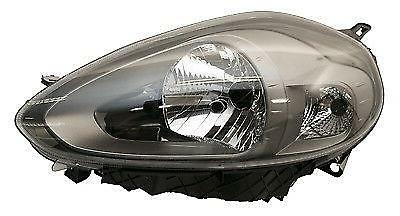 FIAT PUNTO EVO 2010 ON HEADLIGHT HEADLAMP GREY INNER LEFT LH PASSENGER SIDE