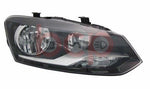Load image into Gallery viewer, VOLKSWAGEN POLO 2009 ON HEADLIGHT HEADLAMP TWIN TYPE RH RIGHT O/S DRIVER SIDE