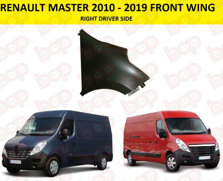 RENAULT MASTER 2010 - 2019 FRONT WING DRIVER SIDE RIGHT NEW