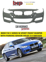 Load image into Gallery viewer, BMW 3 SERIES F30 F31 2012 - 2019 FRONT BUMPER PRIMED M SPORT MODELS 51118055820