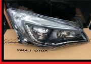 VAUXHALL ASTRA J MK6 2013 - 2015 HEADLIGHT HEADLAMP DRIVERS RIGHT SIDE CHROME