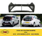 Load image into Gallery viewer, TOYOTA AYGO 2014 -2022 REAR BUMPER PRIMED INSURANCE APPROVED 521590H908
