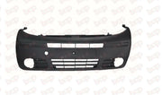 RENAULT TRAFIC 2001 - 2006 FRONT BUMPER BLACK TEXTURED WITH FOG HOLES