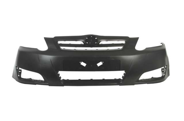 TOYOTA COROLLA 2004 - 2007 FRONT BUMPER NOT PRIMED BRAND NEW  BLACK PLASTIC