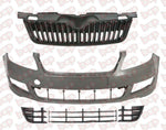 Load image into Gallery viewer, SKODA FABIA 2010 - 2014 FRONT BUMPER COMPLETE KIT ALL GRILLES NO FOG LIGHT