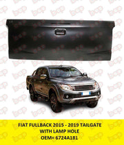 FIAT FULLBACK 2015 - 2019 TAIL GATE BOOT LAMP HOLE PRIMED 6724A181