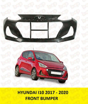 HYUNDAI i10 2017 - 2020 FRONT BUMPER NOT PRIMED NEW NO PARKING SENSORS