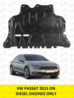 Load image into Gallery viewer, VW PASSAT B9 ENGINE UNDERTRAY COVER UNDER BUMPER 2015 - 2020 5Q0825236Q
