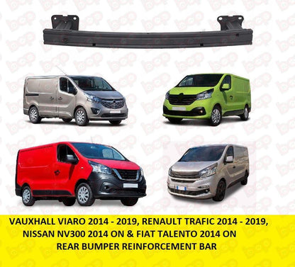 RENAULT TRAFIC FRONT BUMPER REINFORCEMENT BAR 2014 - 2022 752108962R