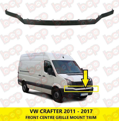VW CRAFTER 2011 - 2017 GRILLE HOLDER LOWER TRIM BUMPER UPPER PANEL 2E0853194A