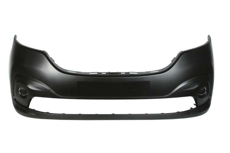 FITS NISSAN NV300 2014 - 2018 FRONT BUMPER BLACK NO FOG NEW INSURANCE APPROVED