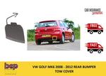 Load image into Gallery viewer, VW GOLF MK6 2008-2013 REAR  BUMPER TOW COVER 5K68074419B9  PRIMED
