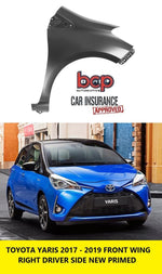Load image into Gallery viewer, TOYOTA YARIS 2017 - 2019 FRONT WING RIGHT DRIVERS SIDE PRIMED BRAND NEW