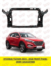HYUNDAI TUCSON 2015 -2018 FRONT PANEL RADIATOR SUPPORT HOLDER SLAM PANEL