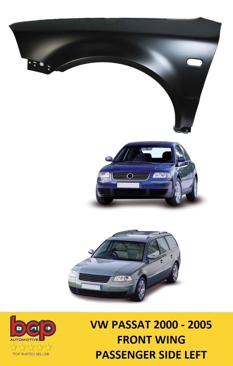 VW PASSAT 2000 - 2005 FRONT WING WITH IND HOLE LEFT PASSENGERS SIDE NEW PRIMED