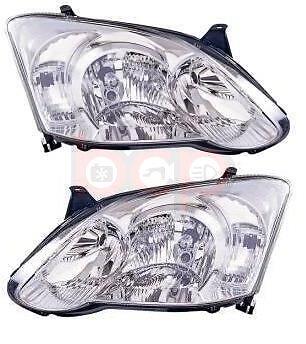 TOYOTA COROLLA 2004 - 2007 PAIR OF HEADLIGHTS LAMPS RIGHT & LEFT BRAND NEW