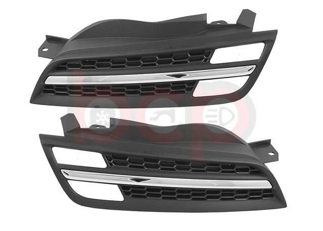 FOR NISSAN MICRA 2005 -2010 FRONT GRILLE PAIR RIGHT & LEFT WITH CHROME