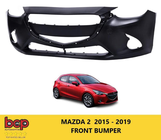 MAZDA 2 2015 - 2019 FRONT BUMPER HATCHBACK MODELS B5J50031ABB 2016 2017 2018