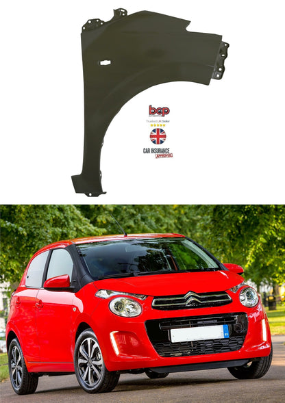 CITROEN C1 2014 ON FRONT WING RIGHT DRIVERS SIDE INSURANCE APPROVED B000910980