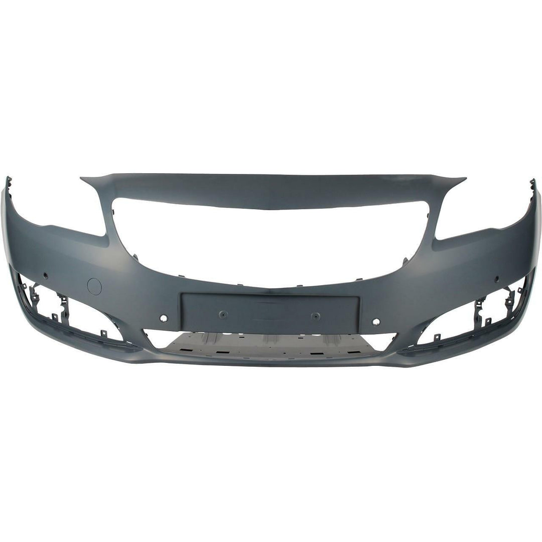 VAUXHALL INSIGNIA 2013 - 2017 FRONT BUMPER PRIMED W/ PARKING SENSOR HOLE APPROVE