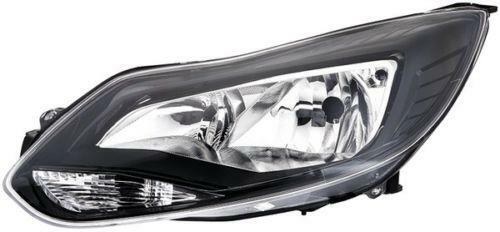 FORD FOCUS 2011 - 2015 HEADLIGHT LAMP BLACK LEFT PASSENGER SIDE NEARSDIE NEW