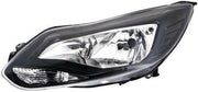 FORD FOCUS 2011 - 2015 HEADLIGHT LAMP BLACK LEFT PASSENGER SIDE NEARSDIE NEW