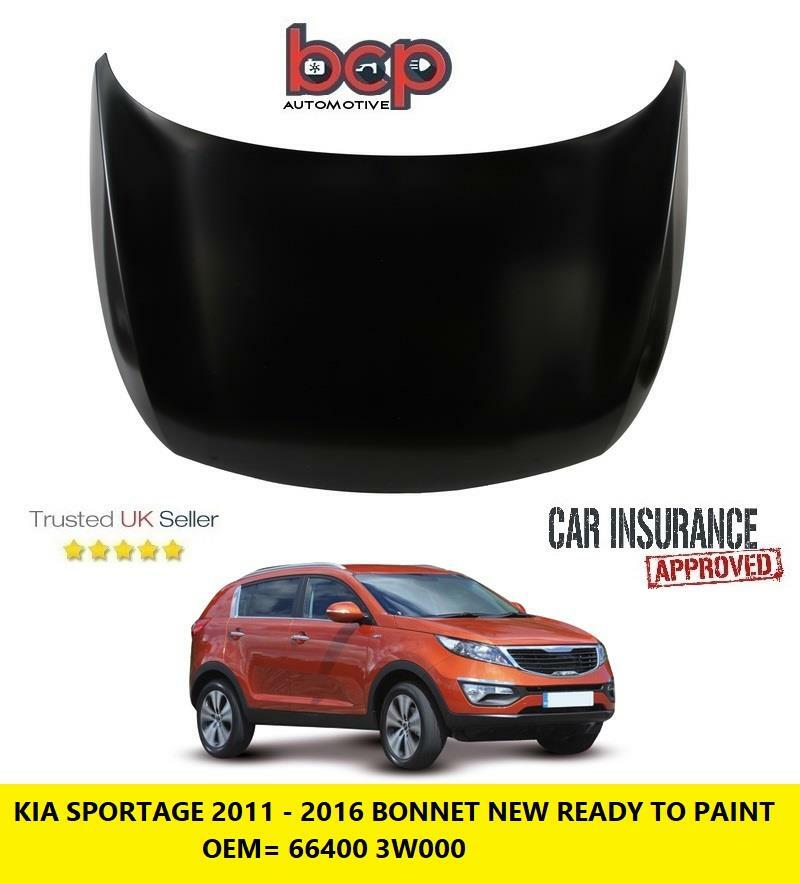KIA SPORTAGE 2010 – 2015 BONNET NEW INSURANCE APPROVED 664003W000 READY TO PAINT