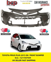 TOYOTA PRIUS PLUS 2015 2016 2017 2018 2019 2020 FRONT BUMPER NEW