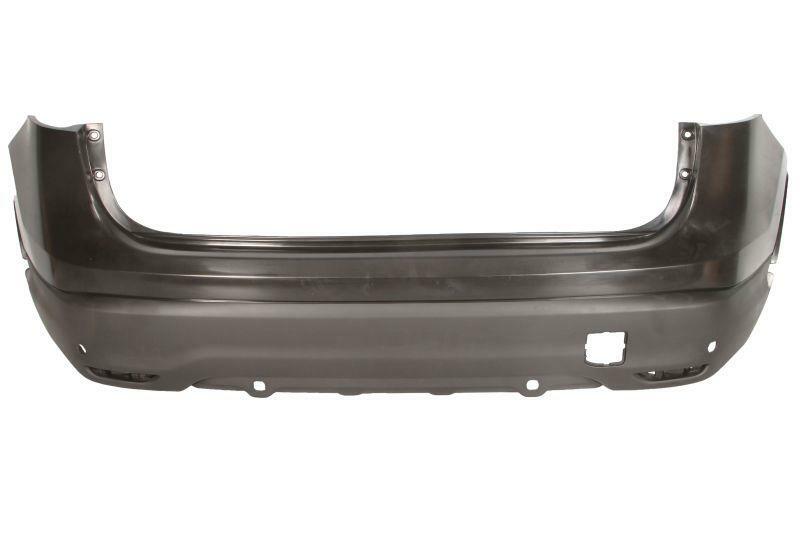 FOR NISSAN QASHQAI 2014 - 2017 REAR BUMPER PRIMED STANDARD MODELS WITH SENSOR HOLES