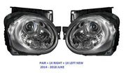 FITS NISSAN JUKE 2014 - 2019 HEADLIGHT HALOGEN PAIR 1X LEFT + 1 X RIGHT SEE IMAGE