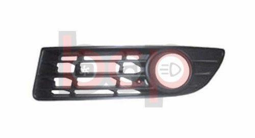 VW POLO 2005-2009 FRONT BUMPER SIDE GRILLE LEFT PASSENGER SIDE WITH FOG HOLE LH