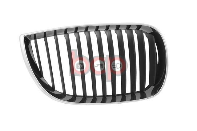 BMW 1 SERIES E87 2004 - 2007 GRILLE RIGHT CHROME FRAME BLACK CENTRE BRAND NEW