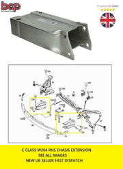 MERCEDES C CLASS W204 FRONT DRIVER SIDE IMPACT CHASSIS ABSORBER A2046200995