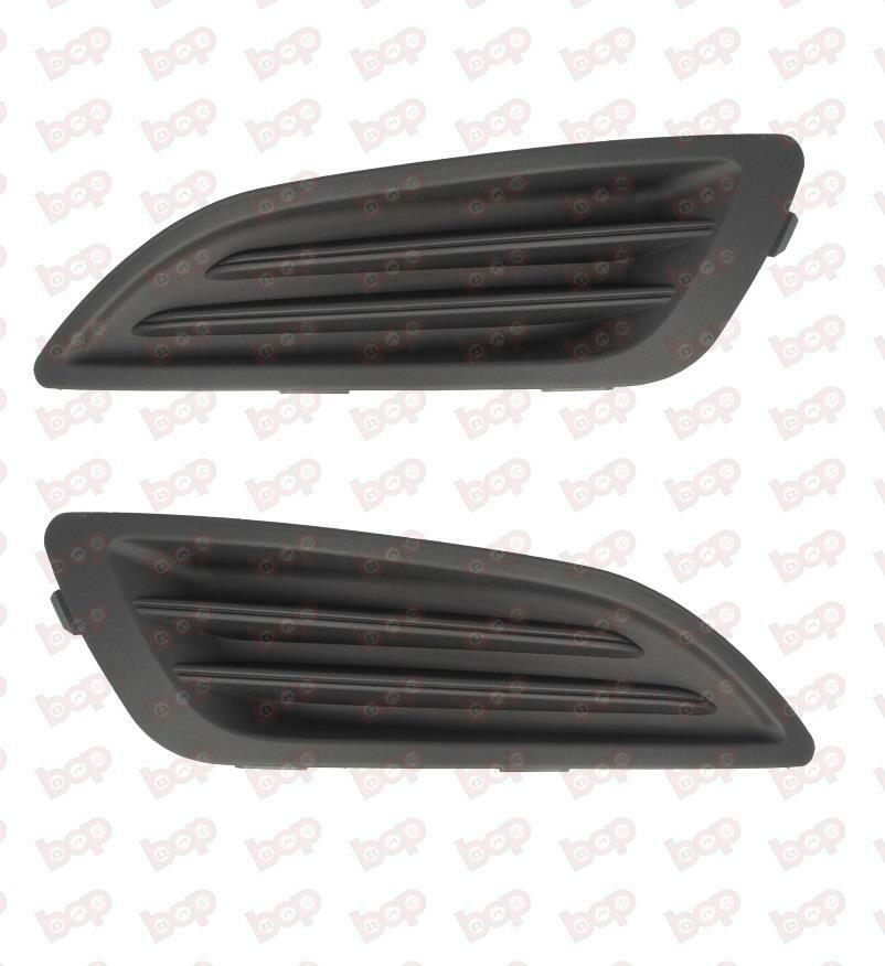 FORD FIESTA FRONT BUMPER FOG GRILLE NO FOG HOLE LEFT AND RIGHT PAIR 2013 - 2017