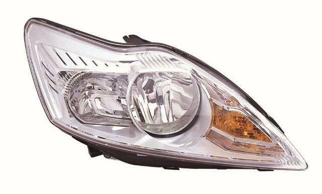 FOCUS MK4 2008 - 2011 CHROME HEADLIGHT HEADLAMP HALOGEN RIGHT DRIVER SIDE NEW