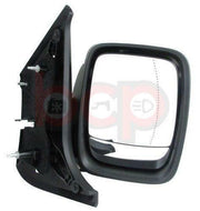 RENAULT TRAFIC 2014 ON DOOR WING MIRROR DRIVER SIDE RH ELECTRIC BLACK COVER NEW