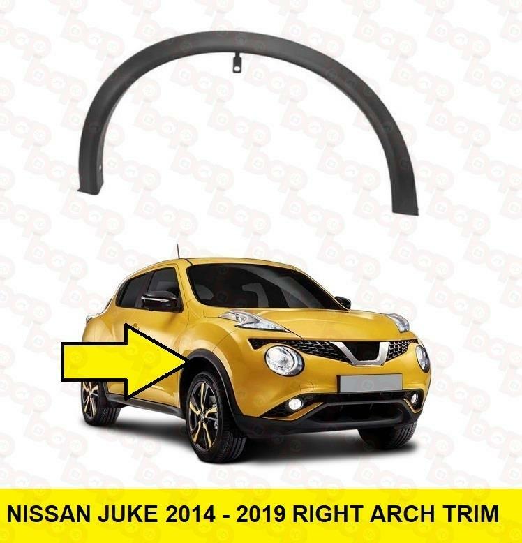 FOR NISSAN JUKE 2014 - 2019 FRONT WING WHEEL ARCH TRIM RIGHT MOULDING OUTER