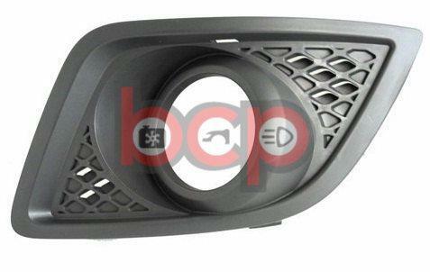 FORD FIESTA MK6 2005-2008 FRONT BUMPER GRILLE LEFT PASSENGER SIDE WITH FOG HOLE