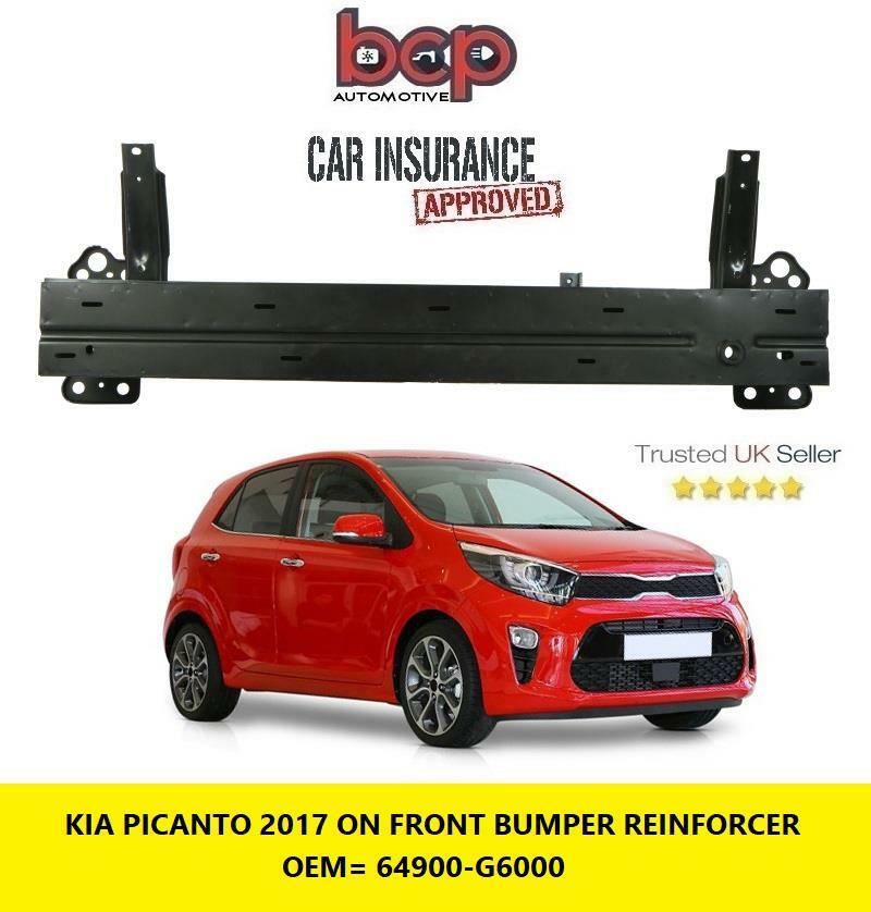 KIA PICANTO 2017 - 2023 FRONT BUMPER REINFORCEMENT CRASH BAR CARRIER SUPPORT