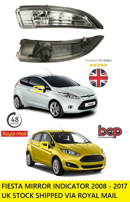 FORD FIESTA 2008 – 2017 DOOR WING MIRROR INDICATOR RIGHT DRIVER SIDE UK STOCK