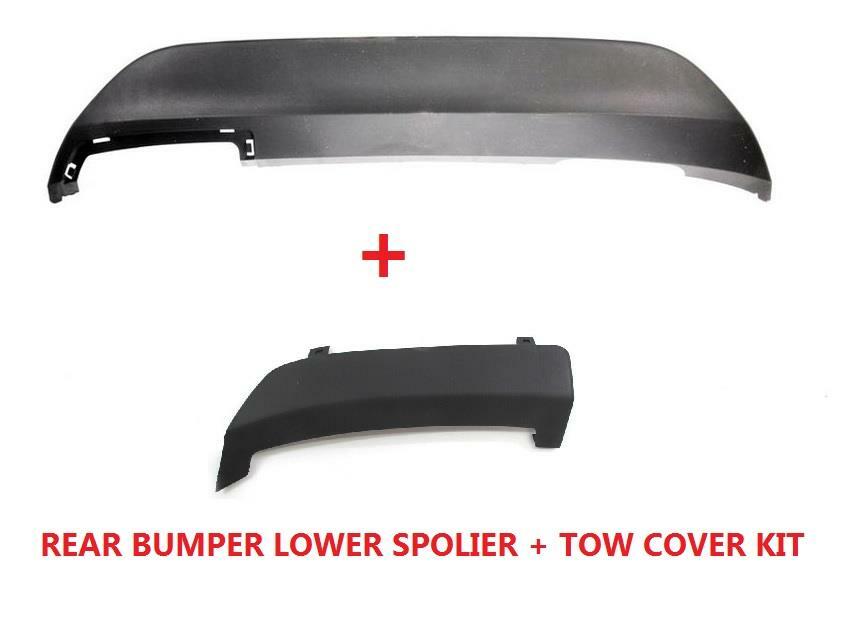 FORD FIESTA MK7 2008 - 2016 REAR BUMPER SPOILER DIFFUSER & TOW COVER COMPLETE