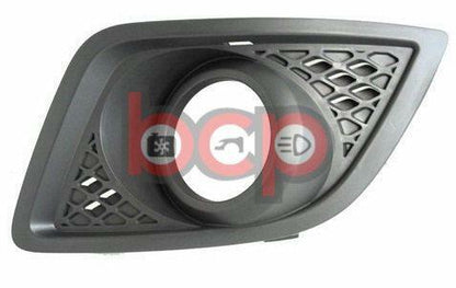 FORD FIESTA MK6 2005-2008 FRONT BUMPER GRILLE RIGHT DRIVER SIDE WITH FOG HOLE