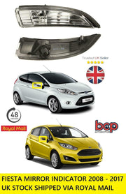 FORD FIESTA 2008 – 2017 DOOR WING MIRROR INDICATOR RIGHT DRIVER SIDE UK STOCK