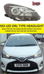 Load image into Gallery viewer, TOYOTA YARIS 2014 - 2018 HEADLIGHT HEADLAMP RIGHT DRIVER SIDE PROJECTOR NO LED