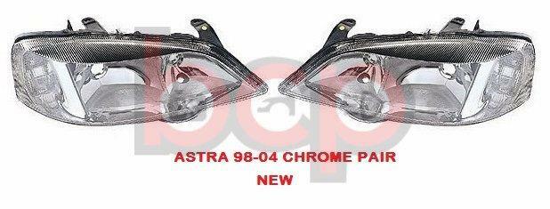 VAUXHALL ASTRA G MK4 98-04 HEADLIGHTS HEADLAMPS 1 PAIR DRIVERS & PASSENGERS