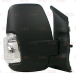 Load image into Gallery viewer, FORD TRANSIT MK8 2014 - 2025 DOOR WING MIRROR MANUAL CLEAR INDICATOR DRIVER SIDE
