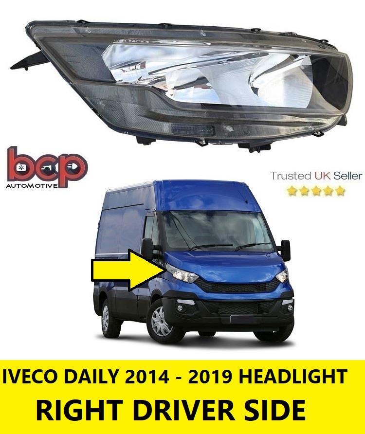 IVECO DAILY HEADLIGHT 2014 – 2019 HEADLAMP RIGHT DRIVER SIDE 5801473744