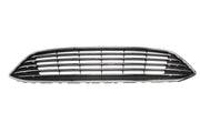 FORD FOCUS 2014 - 2017 FRONT BUMPER CENTRE GRILLE WITH CHROME NEW OEM QUALITY